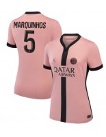 Paris Saint-Germain Marquinhos #5 Tredjedrakt Dame 2024-25 Korte ermer